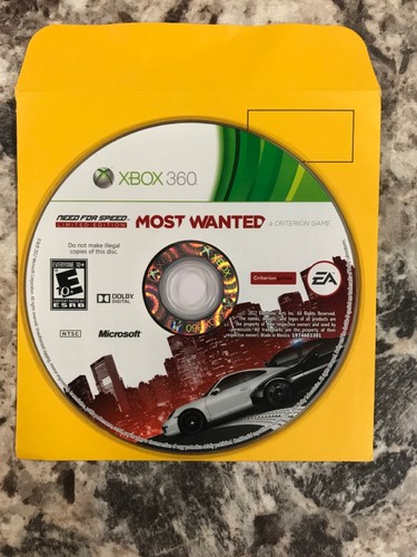 Microsoft need for speed most - need,
