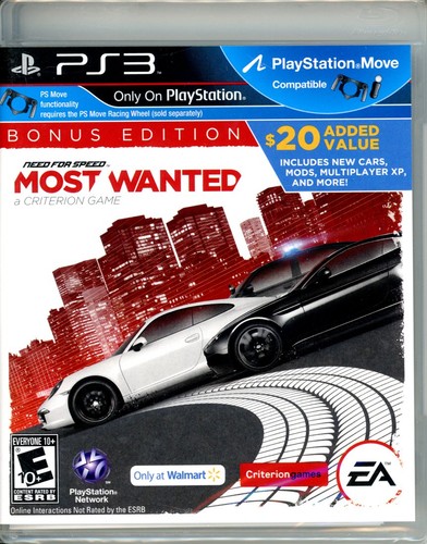 Need for speed most - speed, wanted